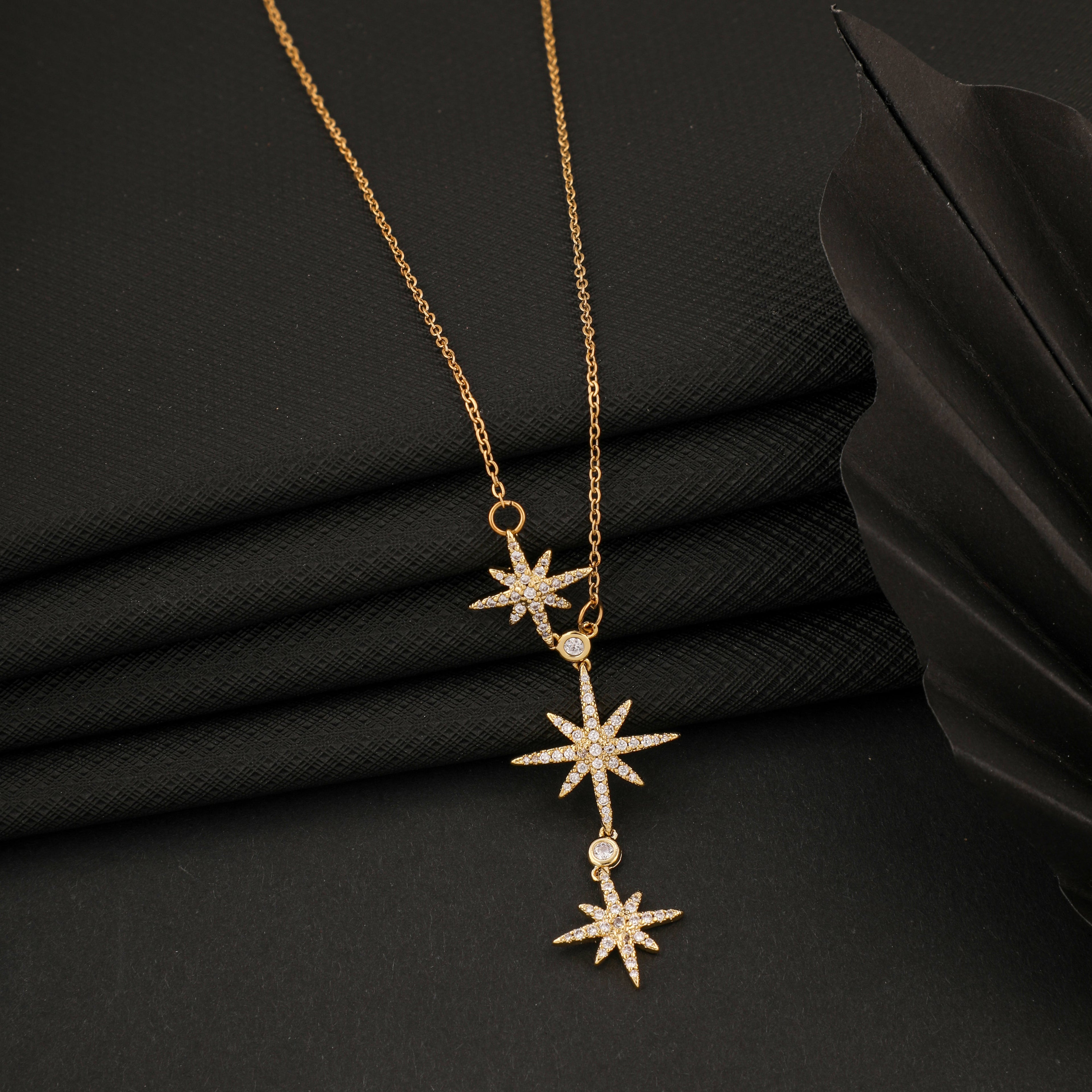 The Northstar Pendant -18KT Gold Plated