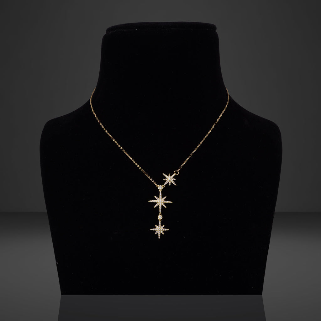 The Northstar Pendant -18KT Gold Plated
