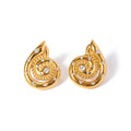 Sirocco Swirl Stud Earrings
