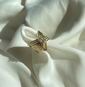 Shine Bright Like a Diamond Ring- Demifine 18KT Gold Plated