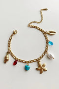 Whispers of the Sea Starfish Shell Bracelet - Demifine 18KT Gold Plated