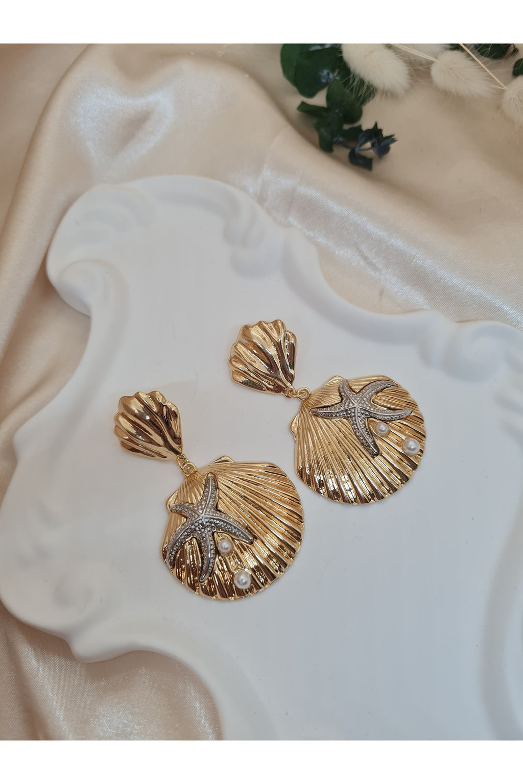 Mermaid Dreams Earring -18KT Gold Plated
