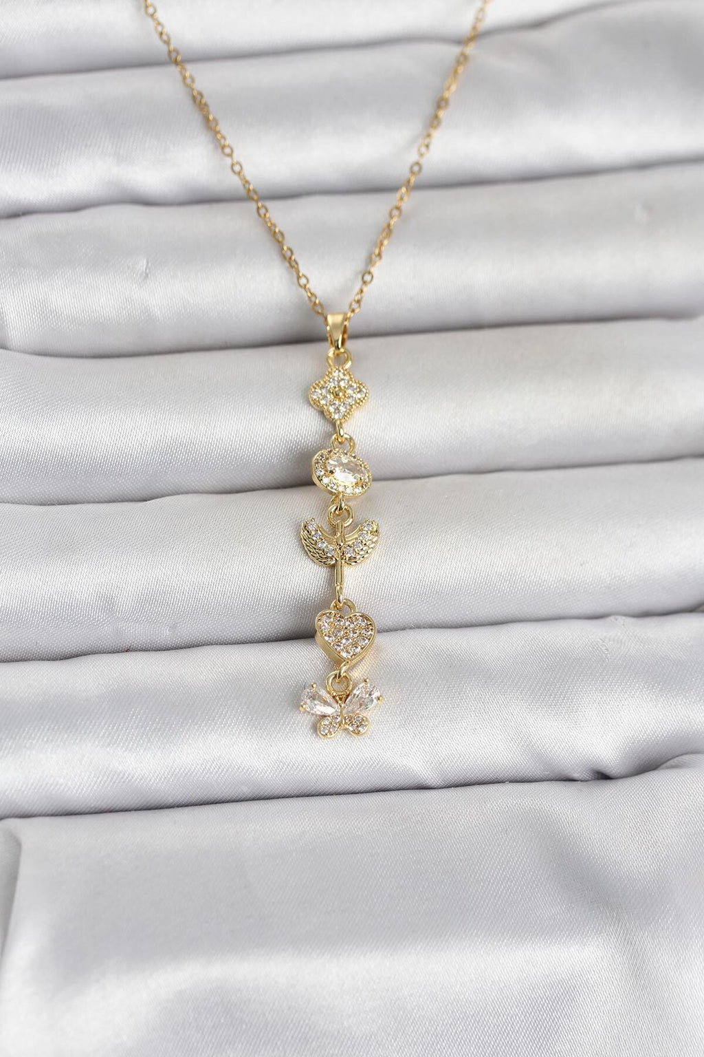 Cosmic Fortune Pendant -18KT Gold Plated