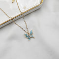 I am a Social Butterfly Pearl Pendant - 18KT