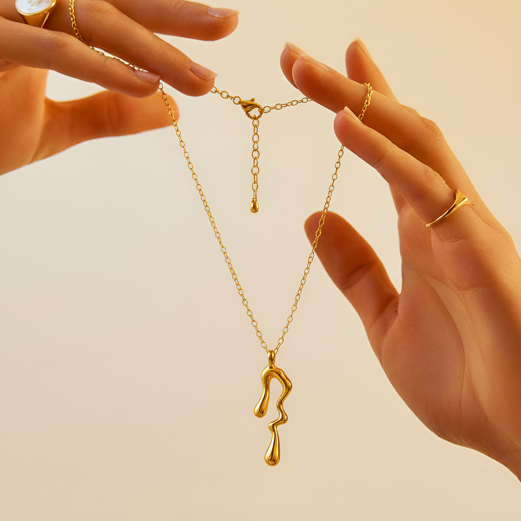 The Quirky Diva Pendant -18KT Gold Plated
