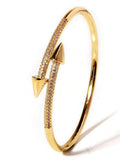 Elegante Nail Cuff Bracelet -18KT Gold Plated