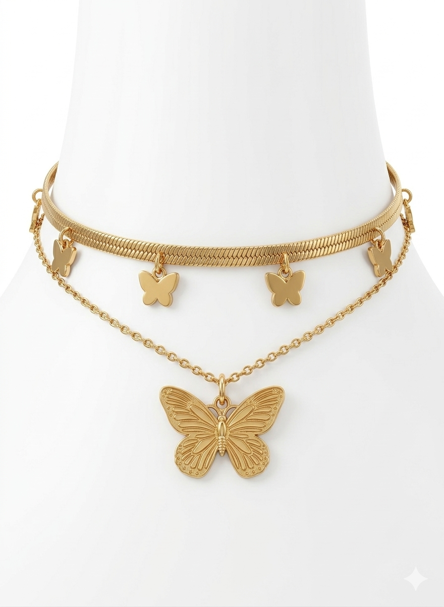 Flutter like a Butterfly Anklet