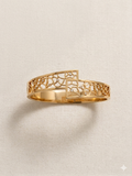 Dubai Bling Cuff Bracelet -18KT Gold Plated