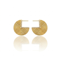 Theia Radiance Hoop Earrings -18KT Gold Plated