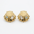 Beach Girl Stud Earrings - 18KT Gold Plated