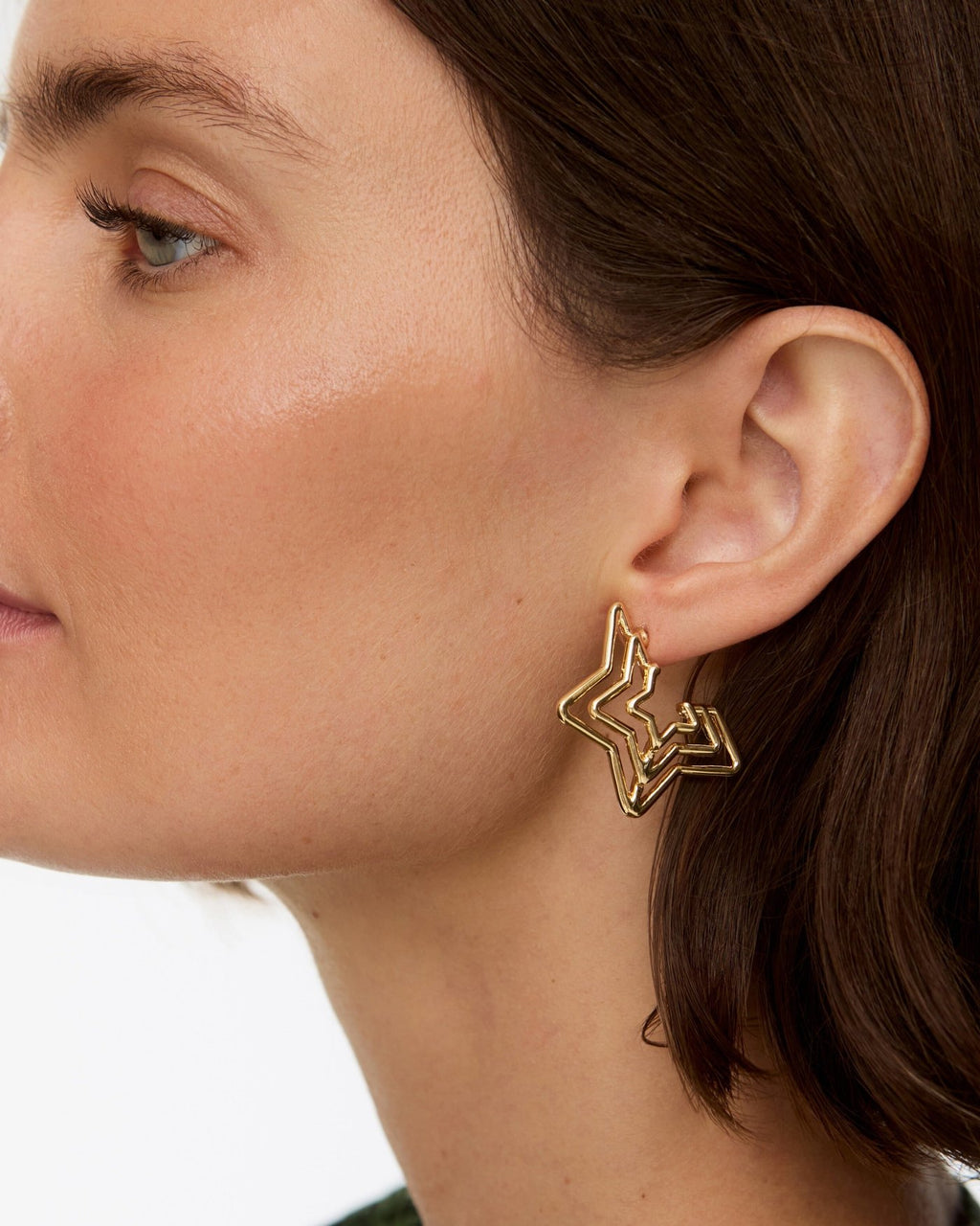 Rockstar Stud Earrings - 18KT Gold Plated