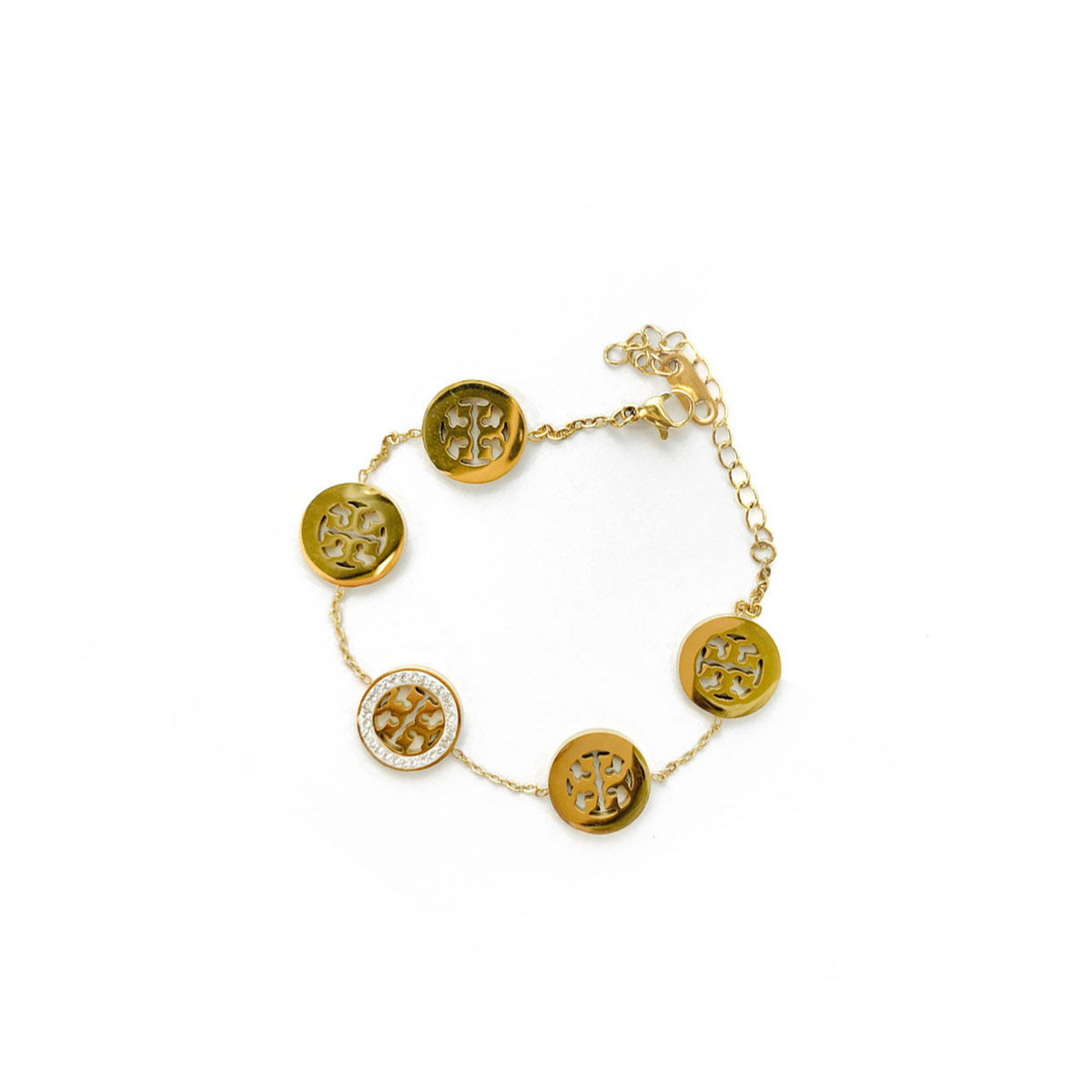 Theia Regal Bracelet- 18KT Gold Plated