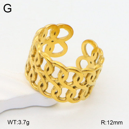 Interlocked Grace Ring - Demifine 18KT Gold Plated