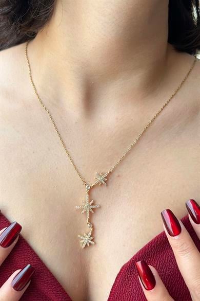 The Northstar Pendant -18KT Gold Plated