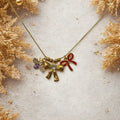 Bow Bee Pendant -18KT Gold Plated