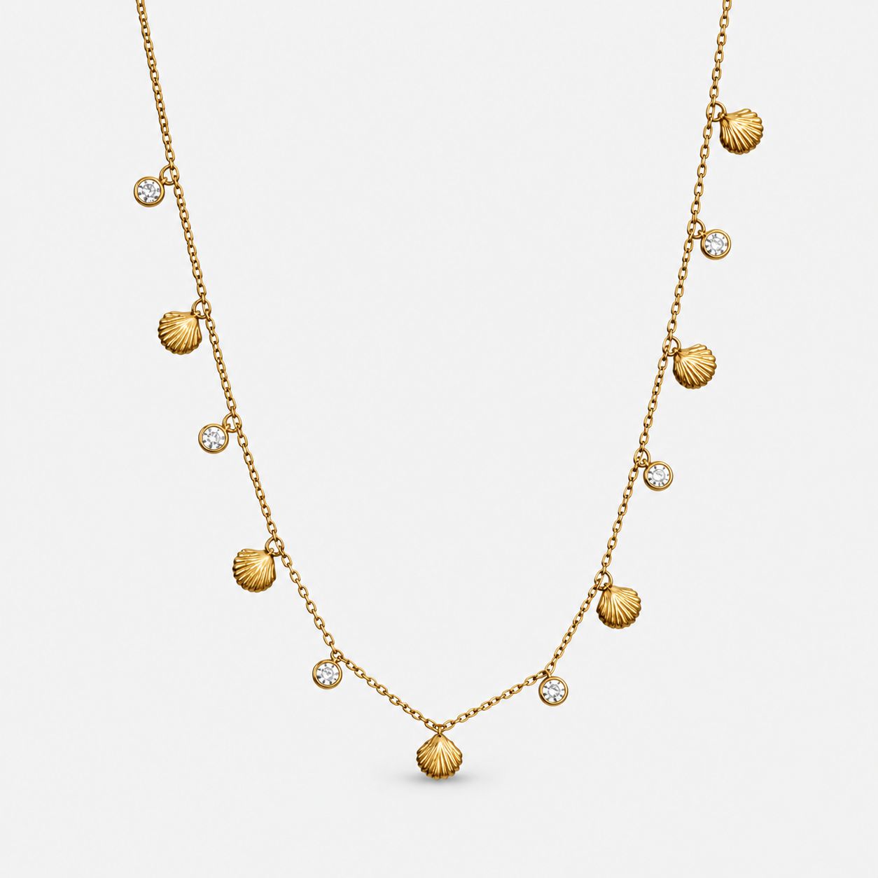 Ocean Baby Charms Pendant - 18KT Gold Plated