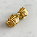 Ocean Baby Stud Earrings -18KT Gold Plated