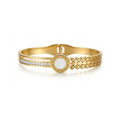 Nexus Roman Cuff - 18KT Gold Plated
