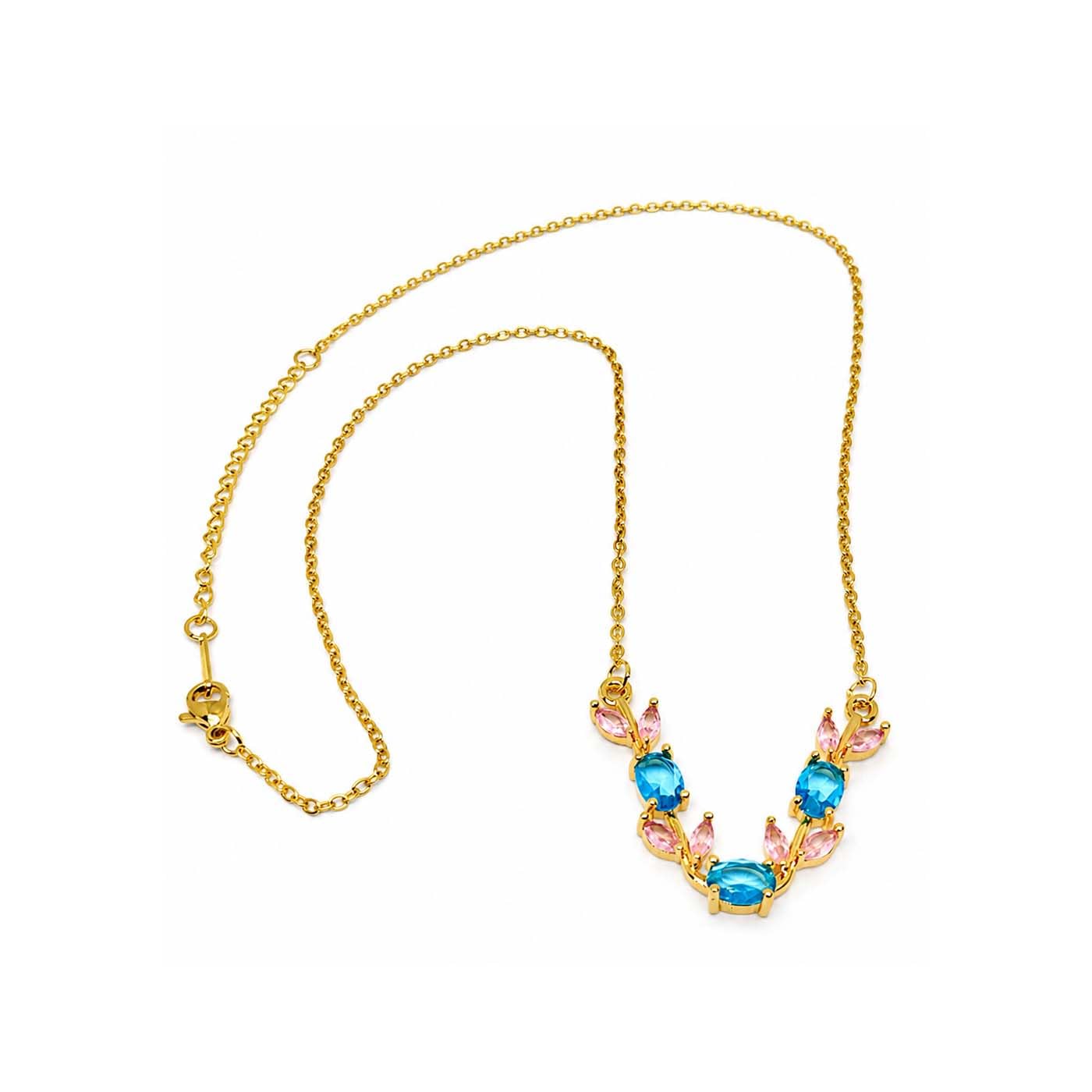 Tulip Garden Pendant -18KT Gold Plated