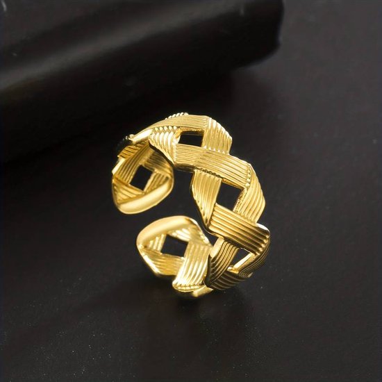 Muse Link Wrap Ring - Demifine 18KT Gold Plated