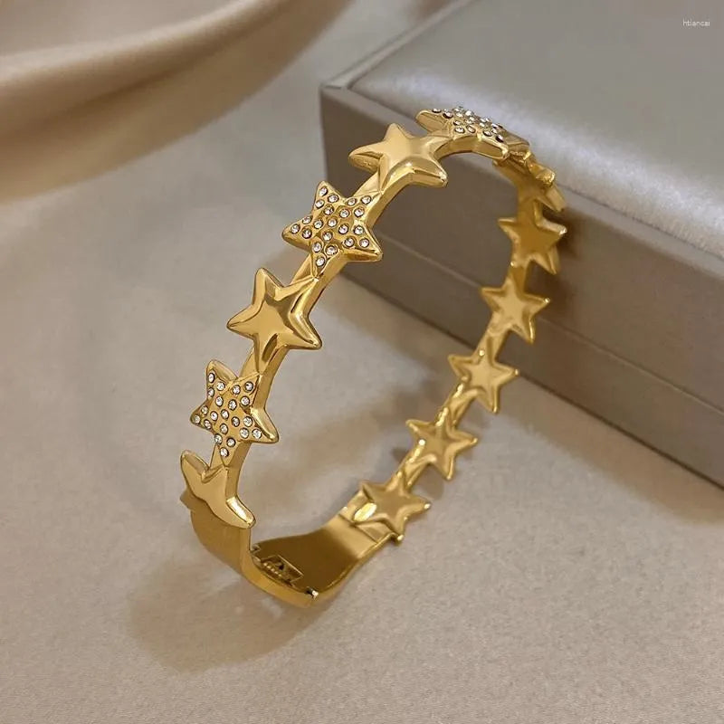 You're a Star Cuff Bracelet - Demifine 18KT Gold Plated
