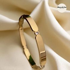 Prism Radiance Cuff Bracelet - Demifine 18KT Gold Plated