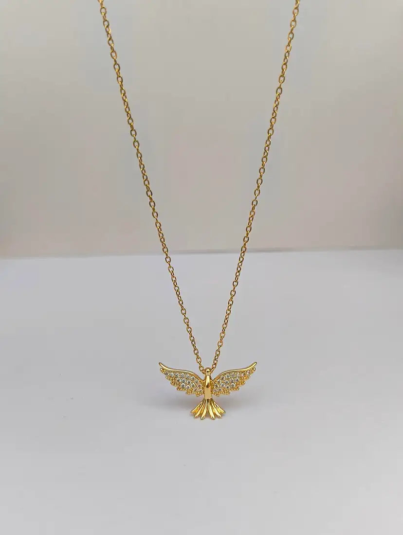 The Phoenix Pendant - 18KT Gold Plated