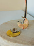 Theia Radiance Hoop Earrings -18KT Gold Plated