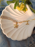 Starfish Charm Tennis Bracelet - Demifine 18KT Gold Plated
