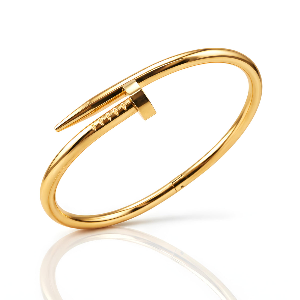 Elara Nail Cuff Bracelet -18KT Gold Plated