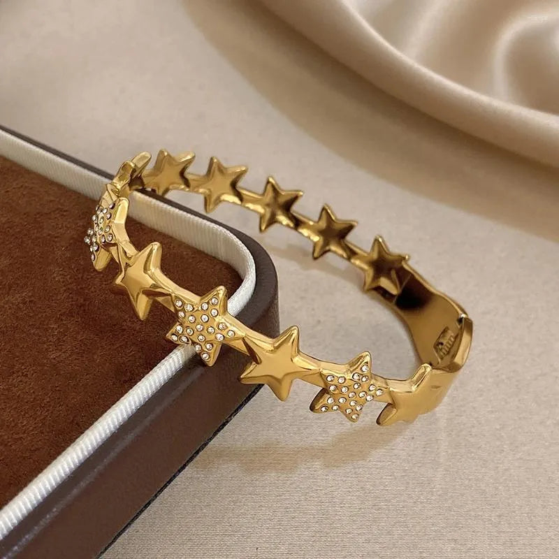 You're a Star Cuff Bracelet - Demifine 18KT Gold Plated