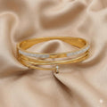 Baddass Woman Nail Cuff Bracelet -18KT Gold Plated