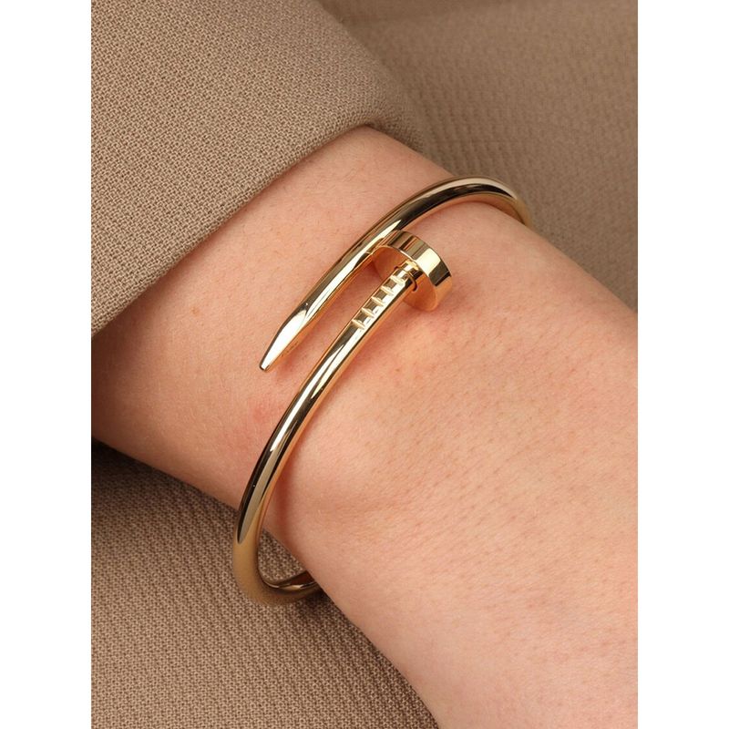 Elara Nail Cuff Bracelet -18KT Gold Plated