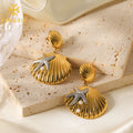Mermaid Dreams Earring -18KT Gold Plated