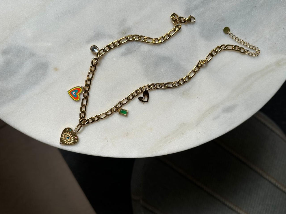 Wild Heart Pendant -18KT Gold Plated
