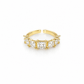 Verde Élan Ring -18KT Gold Plated