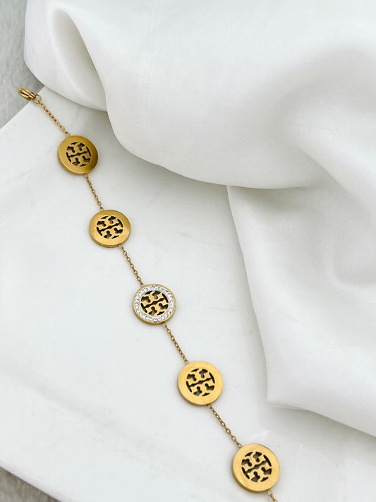 Theia Regal Bracelet- 18KT Gold Plated