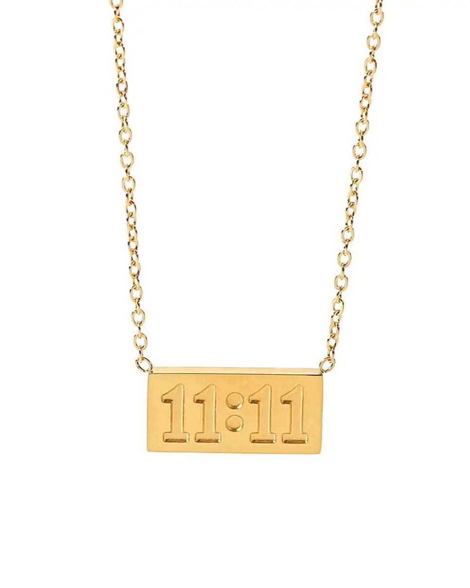 11:11 Lucky Pendant - Demifine 18KT Gold Plated