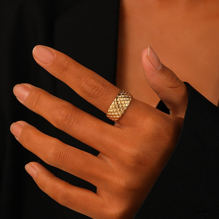 Thick Luxe Gold Anitarnish Ring - Demifine 18KT Gold Plated