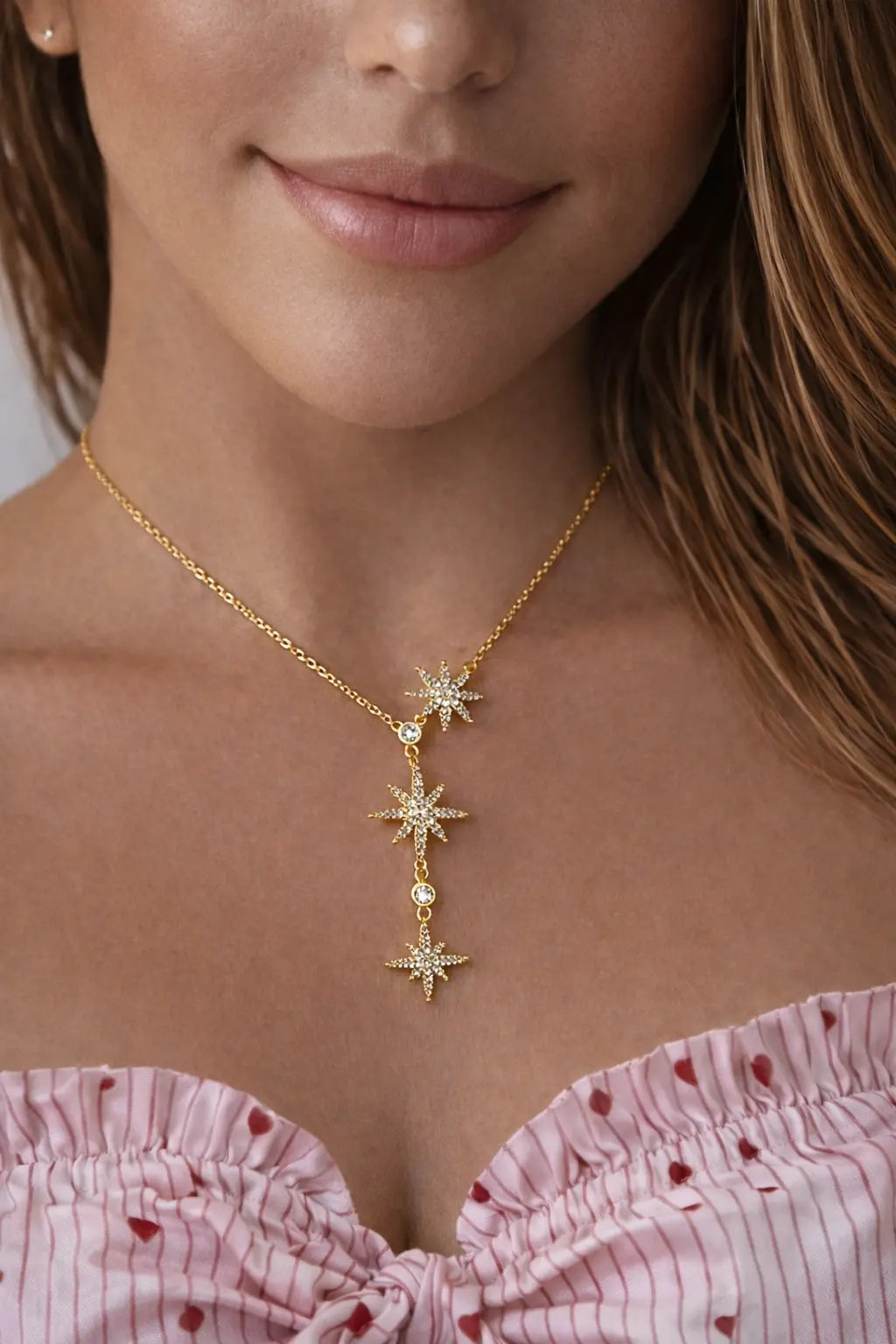 The Northstar Pendant -18KT Gold Plated