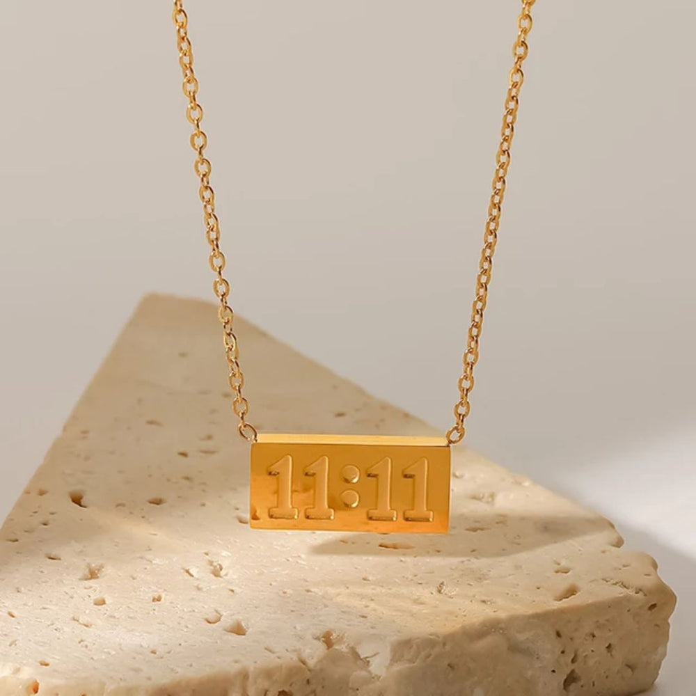 11:11 Lucky Pendant - Demifine 18KT Gold Plated