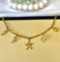 Ocean Baby Multicharm Pendant - 18KT Gold plated