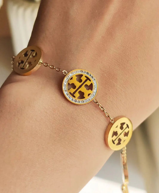 Theia Regal Bracelet- 18KT Gold Plated