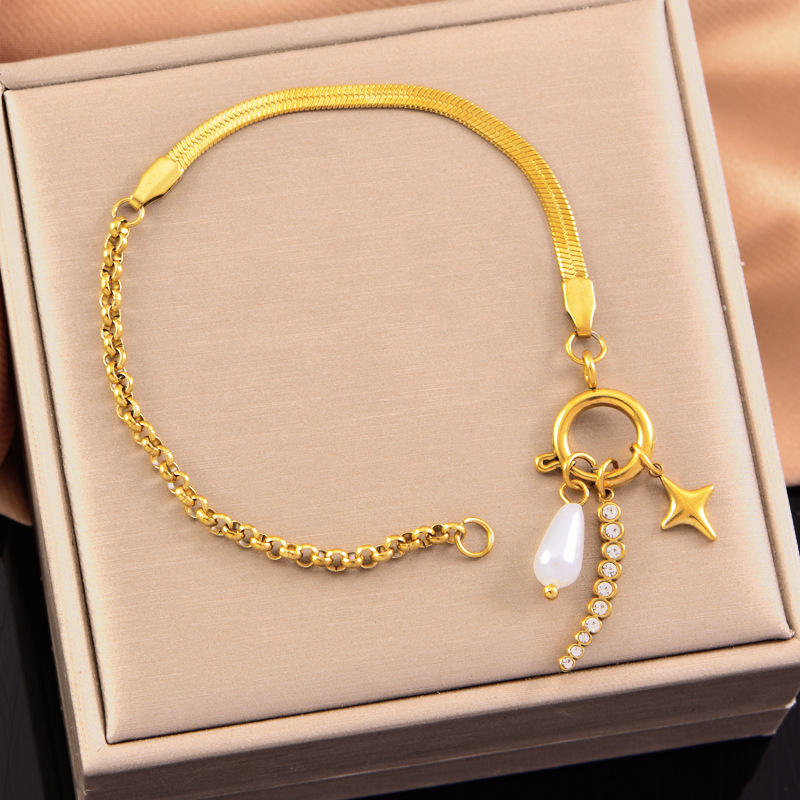 You're a Star Charms Bracelet- Demifine 18KT Gold Plated