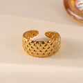 Thick Luxe Gold Anitarnish Ring - Demifine 18KT Gold Plated