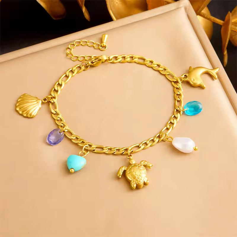The Coastal Keepsake Bracelet -18KT Gold Plated