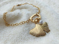 Flower Petal Charm Bracelet - Demifine 18KT Gold Plated
