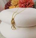 Eternal Bond Infinity Pendant -18KT Gold Plated