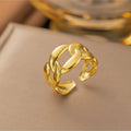 The Eternal Bond Statement Ring - Demifine 18KT Gold Plated
