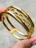 The Astraea Cuff Bracelet -18KT Gold Plated